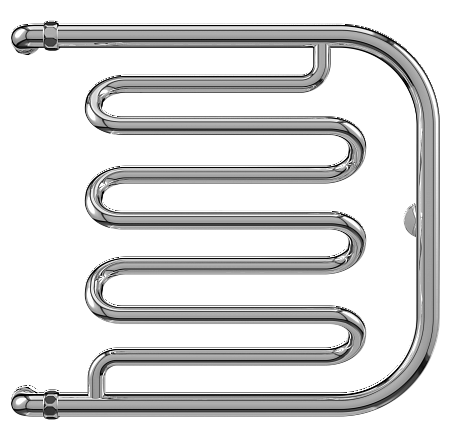 Фокстрот-Лиана AISI 500х600 Полотенцесушитель  TERMINUS Пятигорск - фото 2