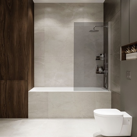 Шторка на ванну распашная Terminus Ното 02 1500х700 проф.хром, тонированная Пятигорск - фото 3 Шторка на ванну распашная Terminus Ното 02 1500х700 проф.хром, тонированная Пятигорск - фото 3