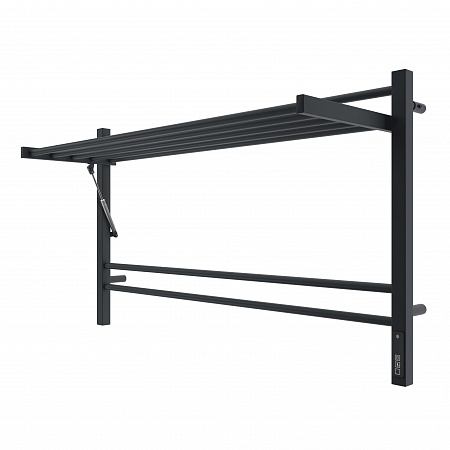 Горизонт П8 1000х600 электро КС ЧЕРНЫЙ МУАР (sensor quick touch) Полотенцесушитель TERMINUS Пятигорск - фото 1