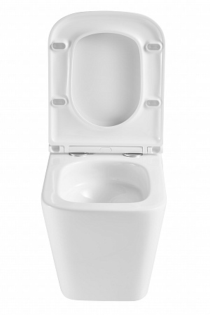 Подвесной унитаз безободковый Terminus Ватикан Монолит 490х340 белый Пятигорск - фото 7