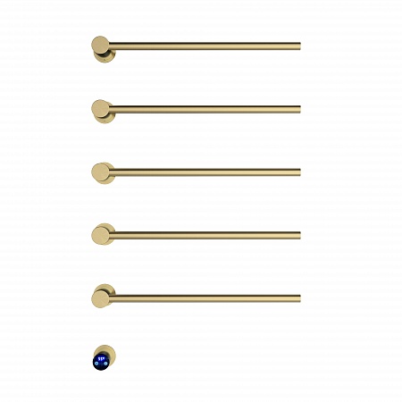 Аккорд П5 500х800 электро Полотенцесушитель TERMINUS Брашированное золото Пятигорск - фото 2 Аккорд П5 500х800 электро Полотенцесушитель TERMINUS Брашированное золото Пятигорск - фото 2