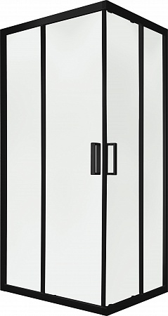 Душевой уголок слайдер Terminus Соренто 05 900х900х2000  квадрат чёрный Пятигорск - фото 1