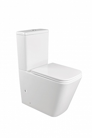 Напольный унитаз-компакт безободковый Terminus Ватикан 610х365 белый Пятигорск - фото 3 Напольный унитаз-компакт безободковый Terminus Ватикан 610х365 белый Пятигорск - фото 3