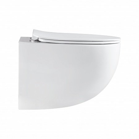 Подвесной унитаз безободковый Terminus Енисей Monolit 560х390 белый Пятигорск - фото 4