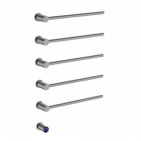 Аккорд П5 500х800 электро Полотенцесушитель TERMINUS Оружейная сталь Пятигорск - фото 1