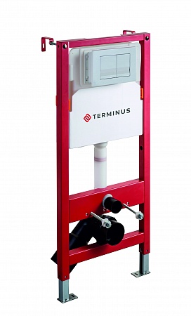 Система инсталляции для подвесного унитаза  500х1125 (4 в 1 с клавишей смыва) Terminus  Пятигорск - фото 2