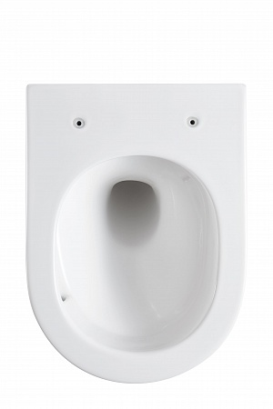 Подвесной унитаз безободковый Terminus Аврора Монолит 495х360 белый Пятигорск - фото 5