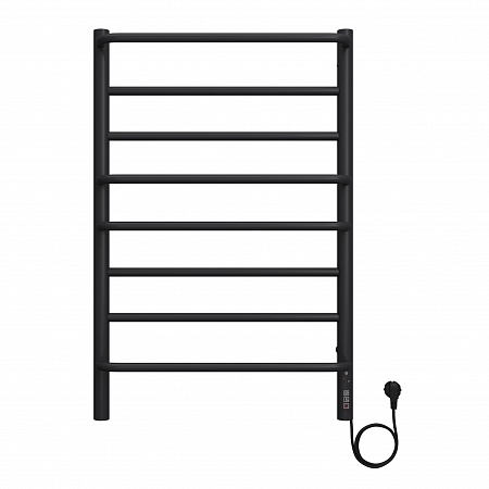 Евромикс П8 500х800 электро КС ЧЕРНЫЙ МУАР Полотенцесушитель TERMINUS Пятигорск - фото 2