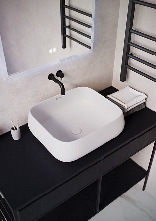 Раковина накладная Terminus Сицилия 440х390х150 Пятигорск - фото 3