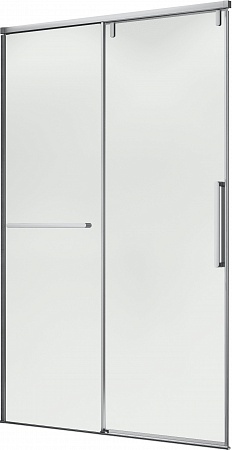 Душевая дверь в нишу слайдер Terminus Альба 01 1400х2200  хром Пятигорск - фото 1