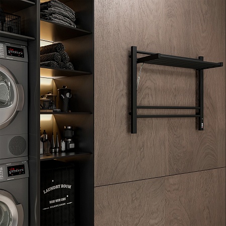 Горизонт П8 600х600 электро КС ЧЕРНЫЙ МУАР (sensor quick touch) Полотенцесушитель TERMINUS Пятигорск - фото 4