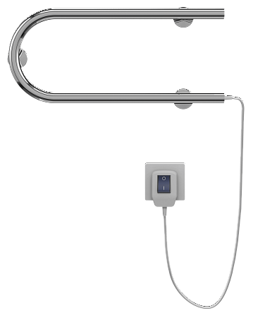 Электро 25 П-обр 600х200 Полотенцесушитель TERMINUS Пятигорск - фото 2 Электро 25 П-обр 600х200 Полотенцесушитель TERMINUS Пятигорск - фото 2