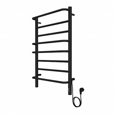 Евромикс П8 500х800 электро КС ЧЕРНЫЙ МУАР Полотенцесушитель TERMINUS Пятигорск - фото 1