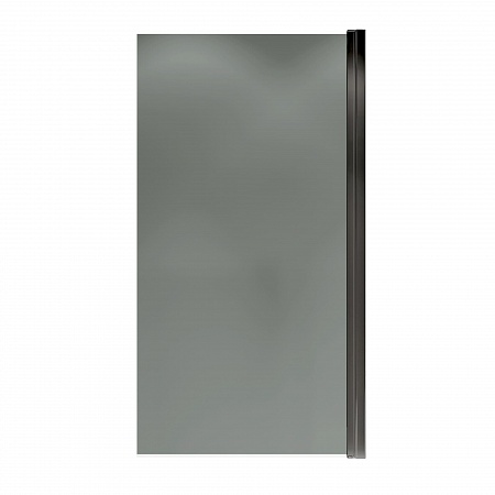 Шторка на ванну распашная Terminus Ното 02 1500х700 проф.черный, тонированная Пятигорск - фото 4