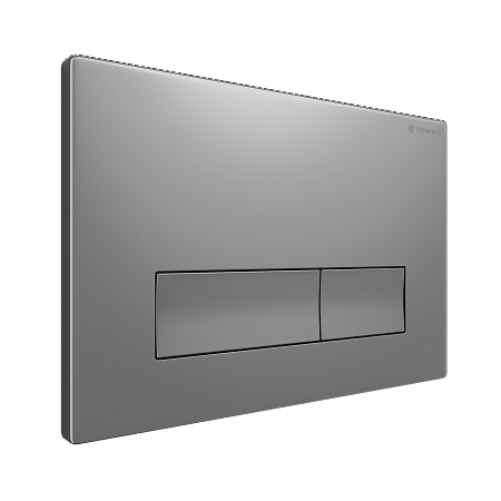 Клавиша смыва для инсталляции Terminus Классик кнопка прямоугольник цвет матовый хром Пятигорск - фото 2 Клавиша смыва для инсталляции Terminus Классик кнопка прямоугольник цвет матовый хром Пятигорск - фото 2