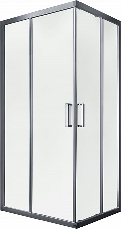 Душевой уголок слайдер Terminus Соренто 05 900х900х2000  квадрат хром Пятигорск - фото 1