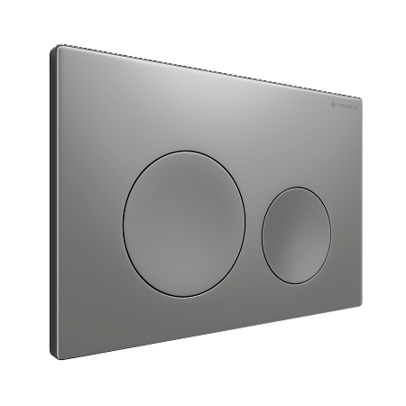 Клавиша смыва для инсталляции Terminus Классик кнопка круг цвет матовый хром Пятигорск - фото 2 Клавиша смыва для инсталляции Terminus Классик кнопка круг цвет матовый хром Пятигорск - фото 2