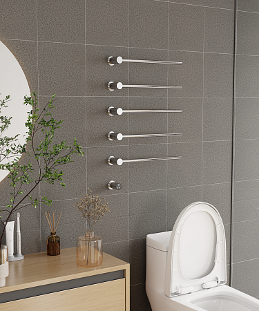 Аккорд П5 500х800 электро Полотенцесушитель TERMINUS Нержавеющая сталь Пятигорск - фото 5